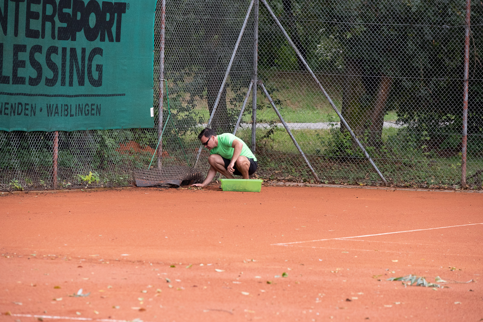 Hobby-Herren 2 unterliegen Geradstetten nach Platzregen und endlosen Match-Tie-Break-Spielen