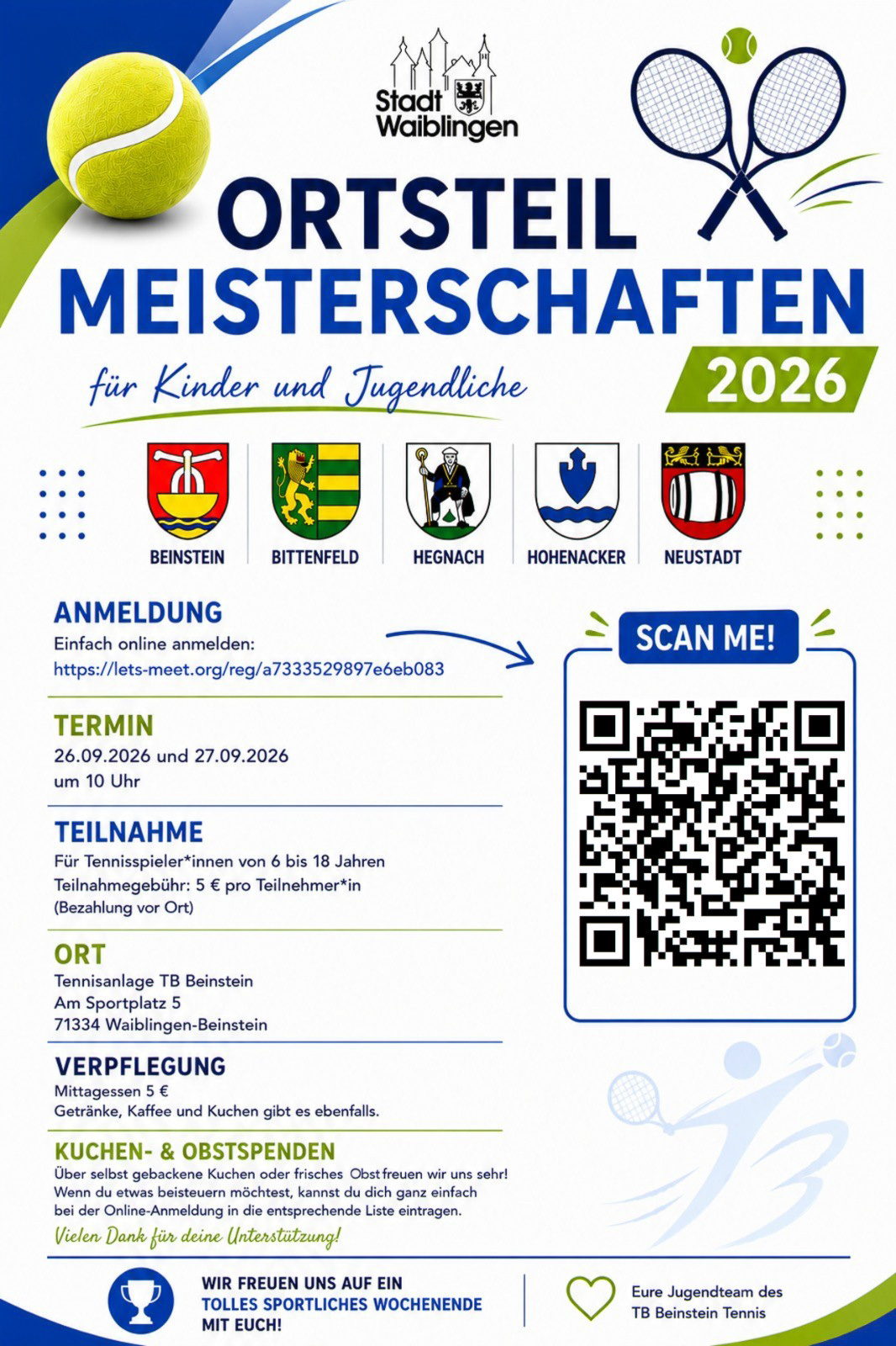 Ortsteilmeisterschaften für Kinder und Jugendliche